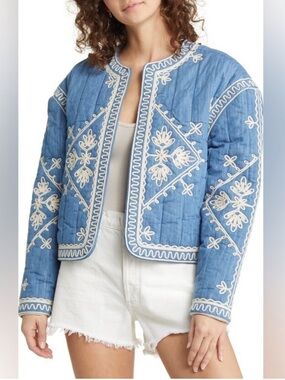 Treasure & Bond Quilted Jacket Size L